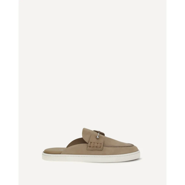 Mocassini Mule Christian Louboutin Chanme da donna, taglia 36