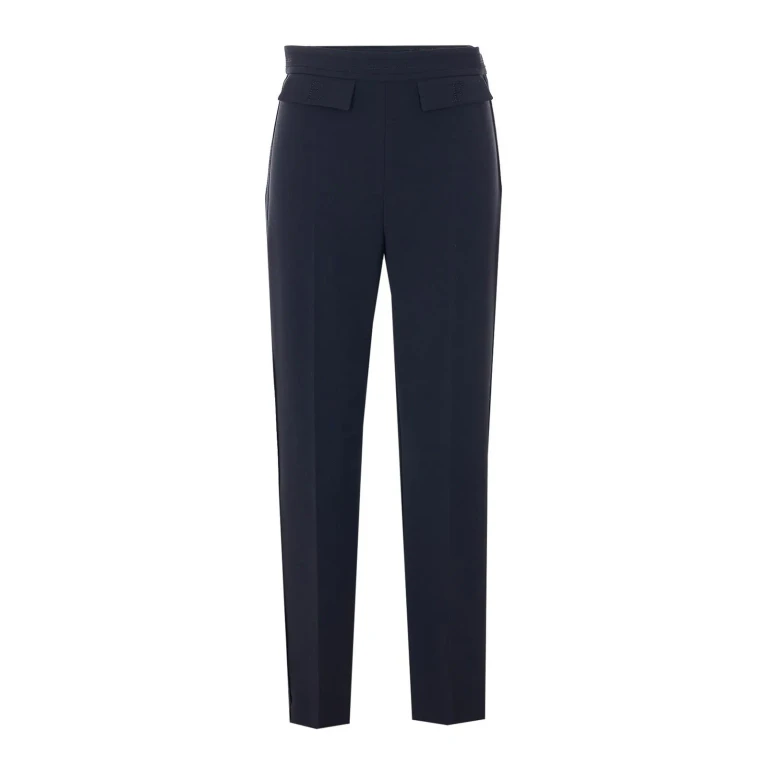 Elisabetta Franchi Pantalons Décontractés - Noir
