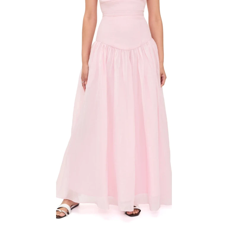 BARDOT Amorette Maxi Skirt Bliss Pink 12