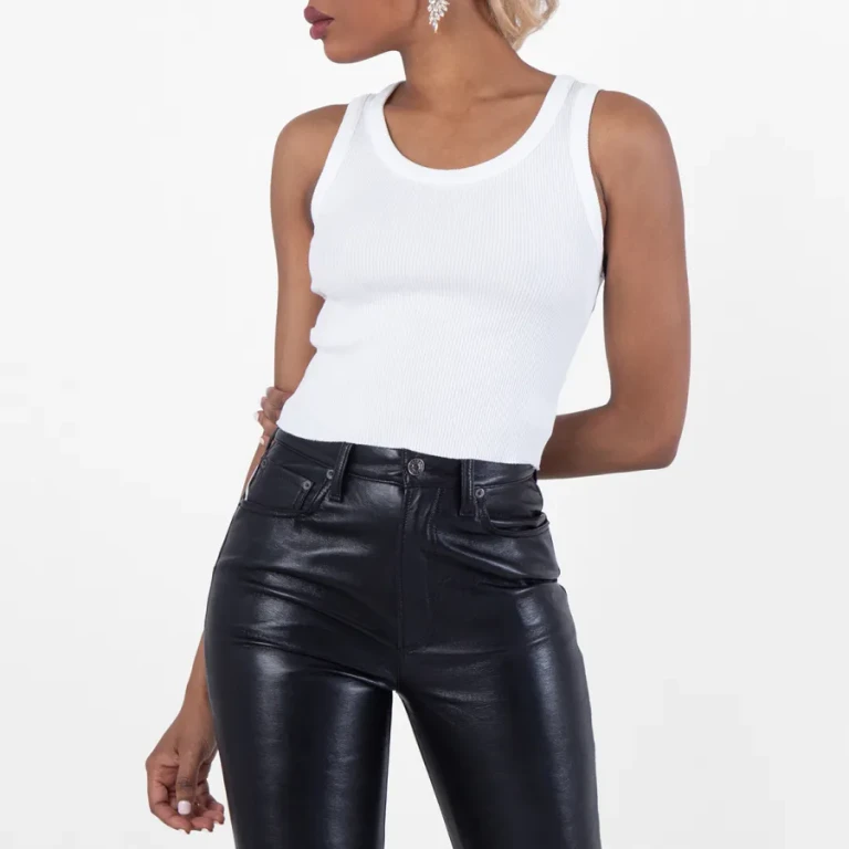 Agolde Shrunken Poppy Tank