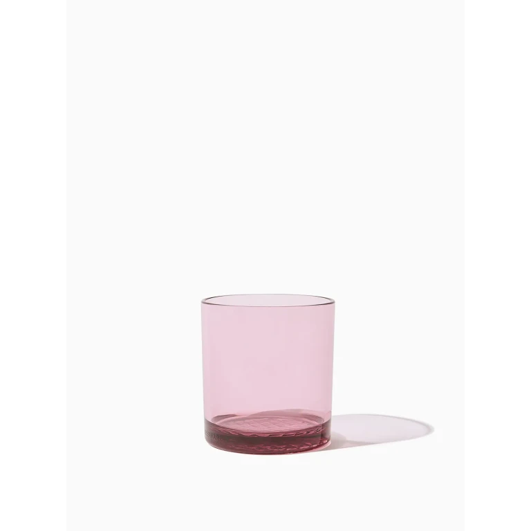 RESERVE 12oz Old Fashioned Color Series Tritan Copolyester Glass Blush