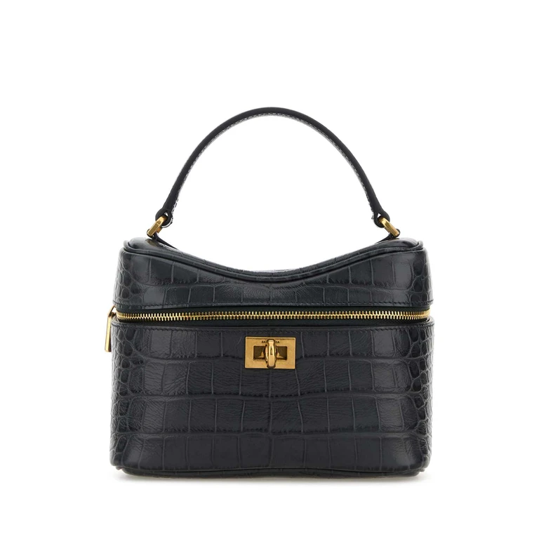 Denim Blue Leather Rodeo Handbag Volcanic Rock Borse A Mano - Women