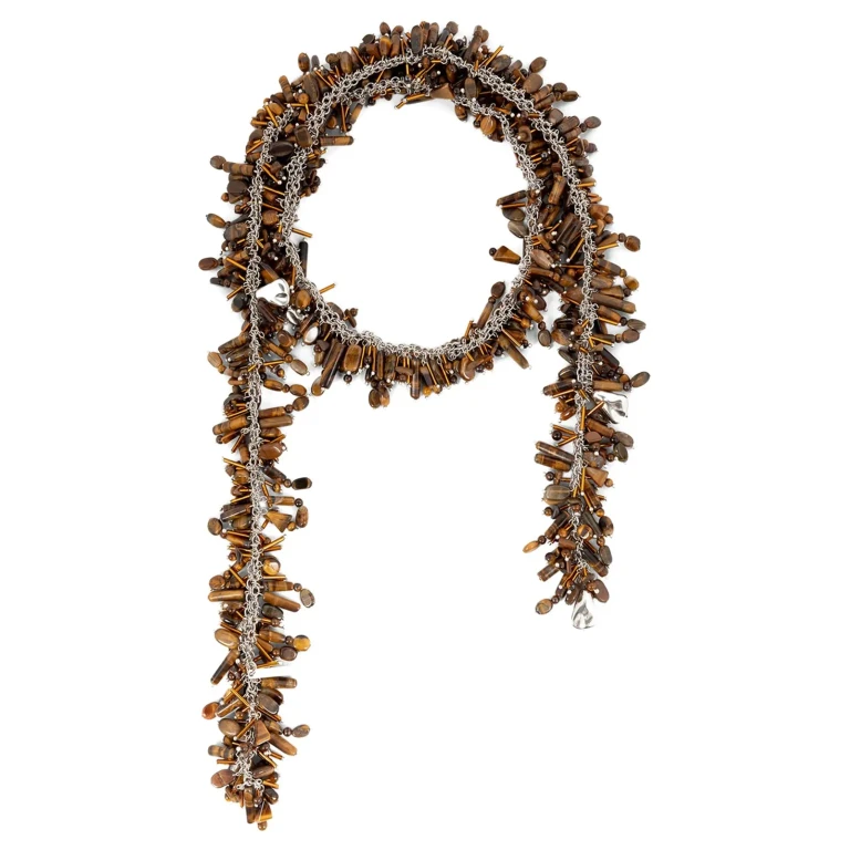 Collar Jewel Marrón