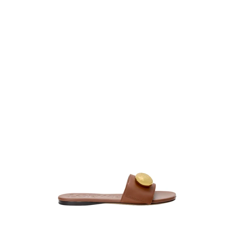 Heeled Sandal Woman color Brown (L815465XB07889)