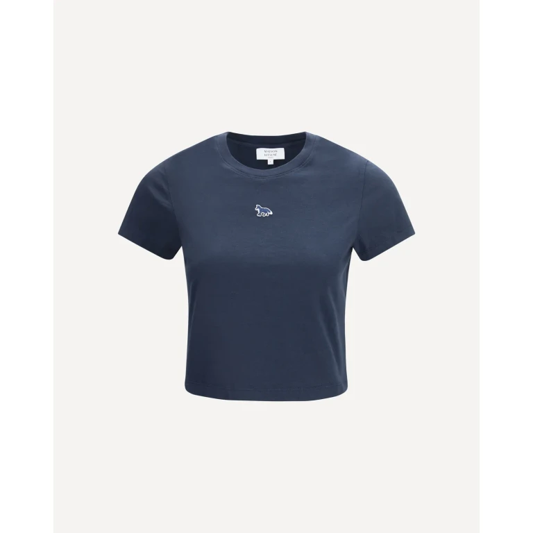 Maison Kitsuné Besticktes T-Shirt Damen S