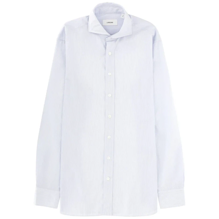Camisa casual de algodón a rayas