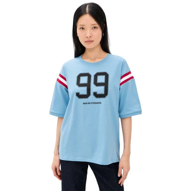 BAUM UND PFERDGARTEN July Tee Dusk Blue XS