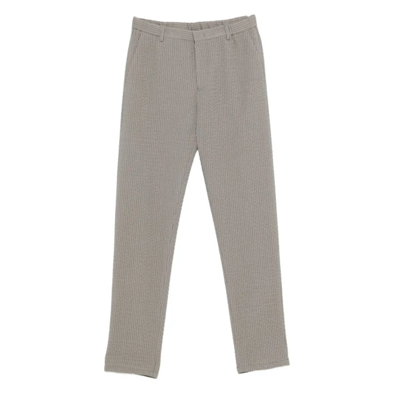 질샌더 남성 블랙 울 트라우저, 사이즈 32