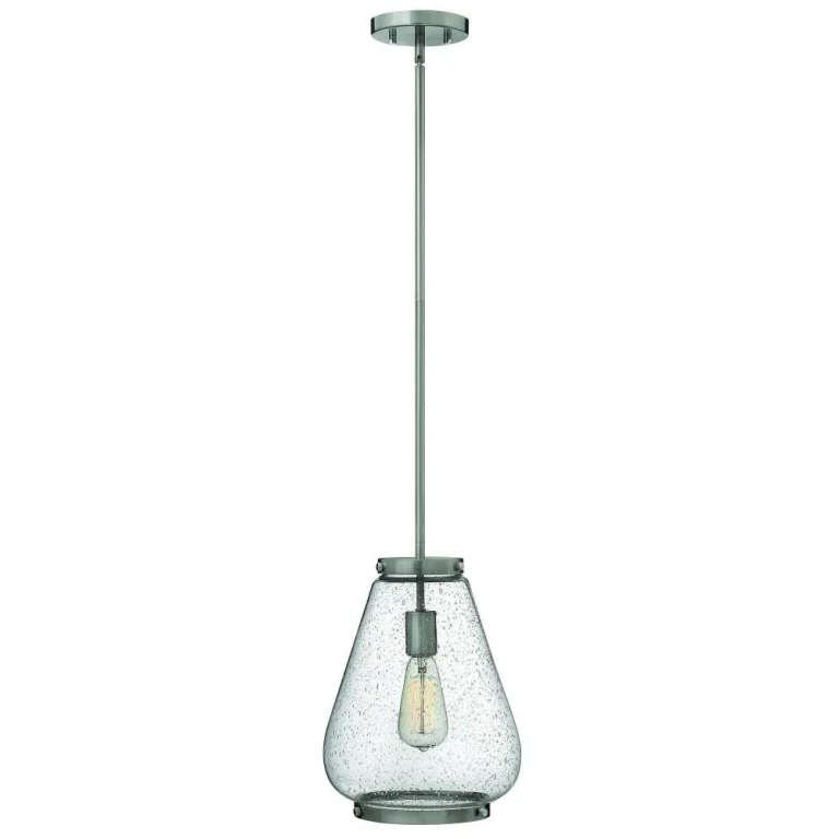 Finley 1-Light Pendant In Brushed Nickel