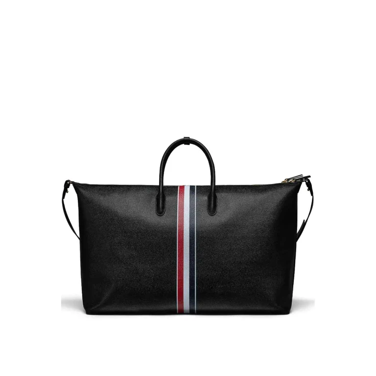 Thom Browne Sac De Voyage - Noir
