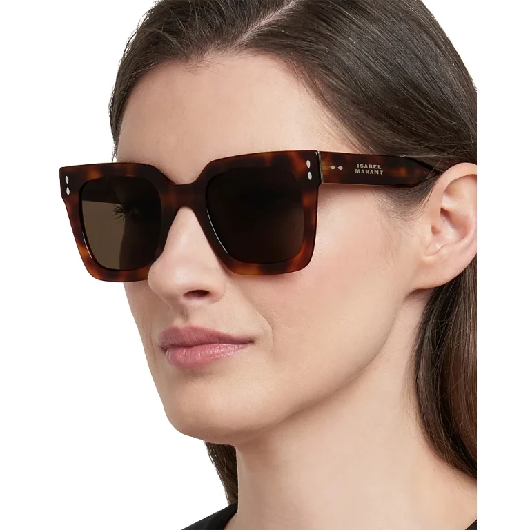 Isabel Marant Square Sunglasses, 51mm