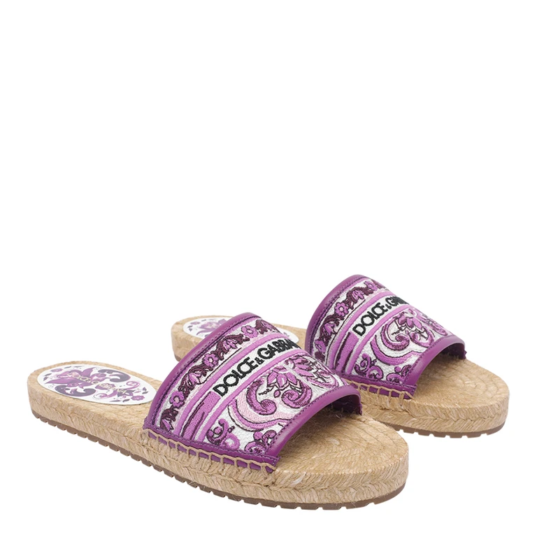 Dolce & Gabbana Flat shoes Purple - Women