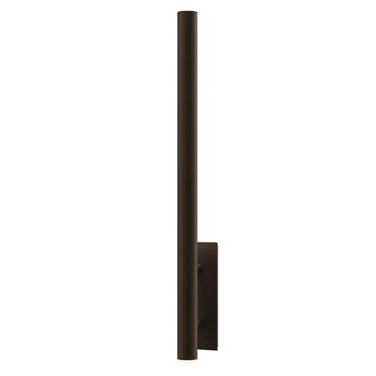 Textured Bronze LED Wall Sconce from the Flue Collection