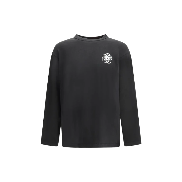 Cotton Crew Neck T-shirt with Logo (FG55TL3024SK99J)