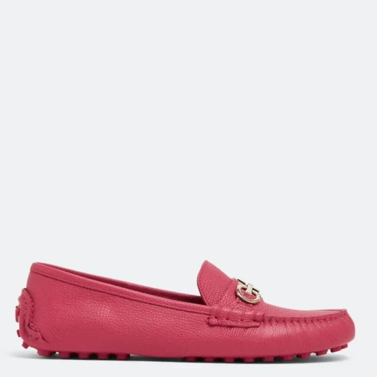 Ferragamo Fandango Pink Odilia Loafers