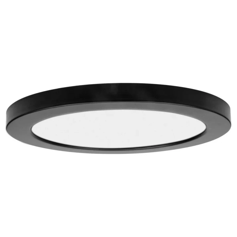 Black LED Flush Mount from the ModPLUS Collection
