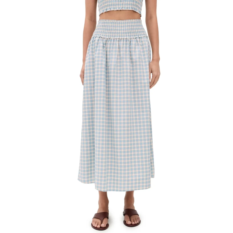 Hill House Home The Delphine Nap Skirt White L