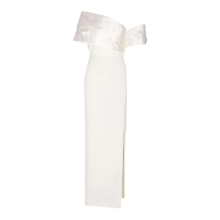 Solace London Maxi Robe - Blanc
