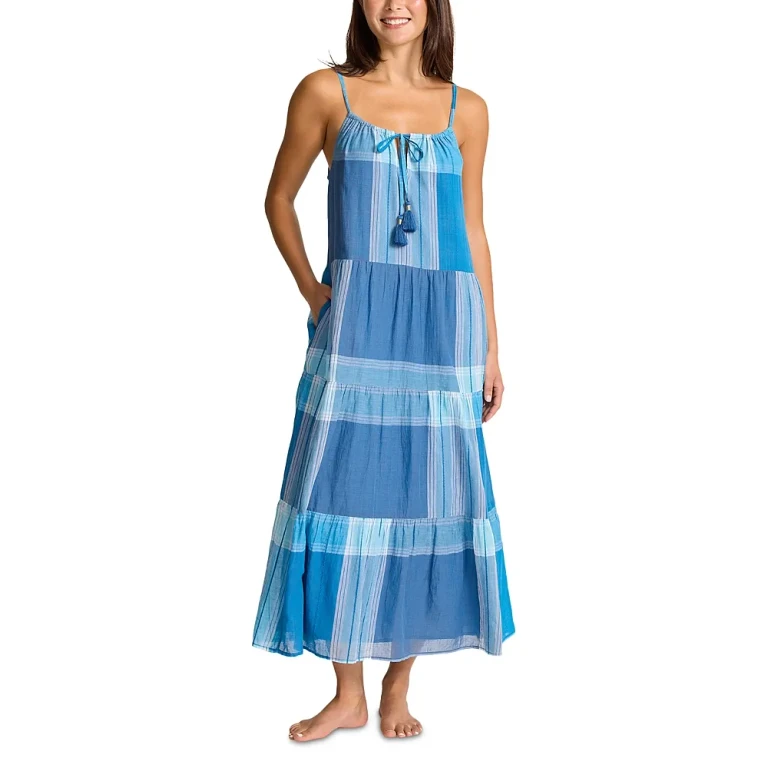 Tommy Bahama Tiered Swim Cover-Up Dress
