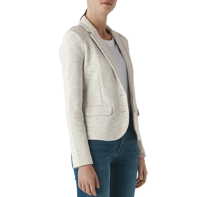 Whistles Slim Knit Blazer
