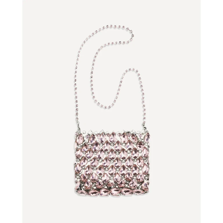 SELF-PORTRAIT Crystal mesh Pouch Female UNI