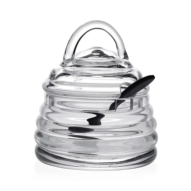 William Yeoward Crystal Country Honeybee Honey Jar