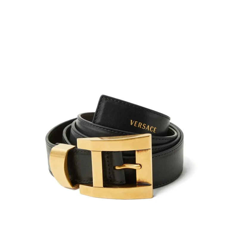 Leather belt