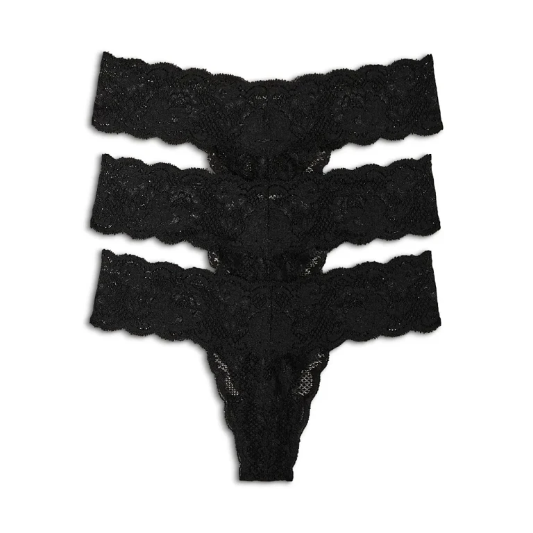 Cosabella Never Say Never Cutie Low-Rise Thongs, Set of 3