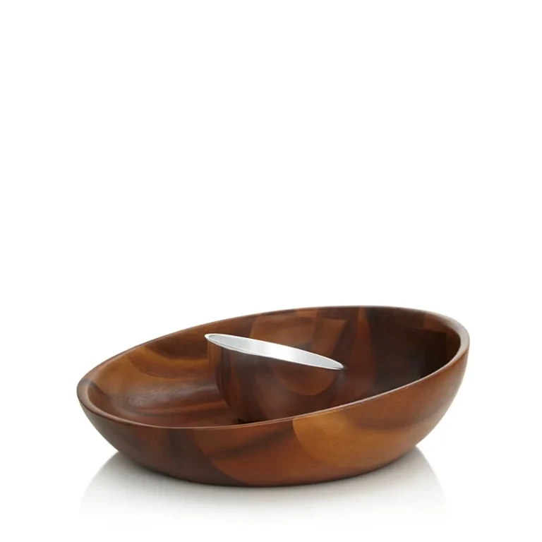 Nambe Luna Chip & Dip - Exclusive