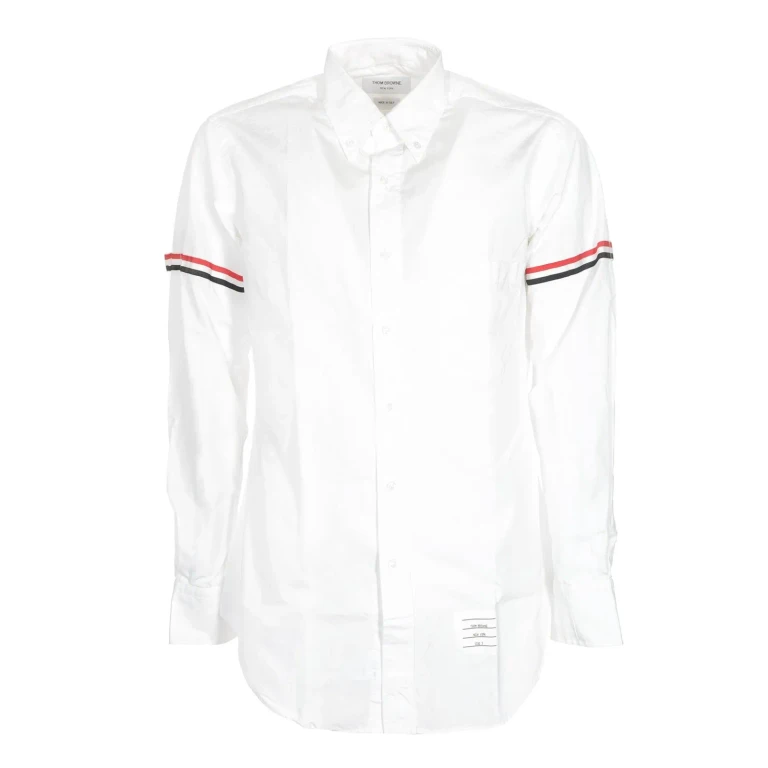 Thom Browne Grosgrain-armband Oxford Shirt