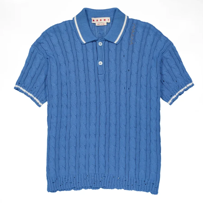 Marni Short Sleeve Polo Shirt