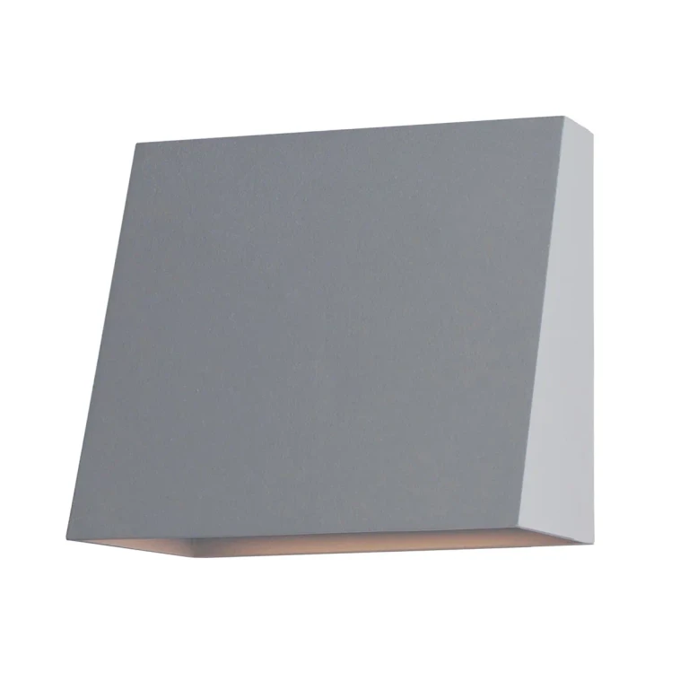 Silver LED Outdoor Wall Sconce from the Pathfinder Collection