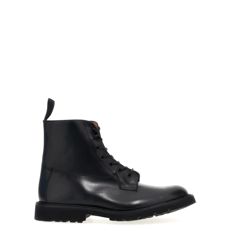 TRICKERS Boot Men color Black (BURFORDBLACKCALF)
