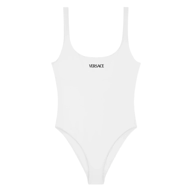 Versace Costume Intero White Pa Ea - Women