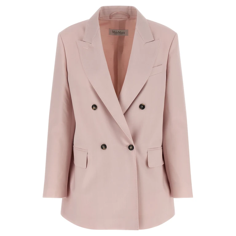 Max Mara Multicolor Virgin Wool Blazer Clothing - Women