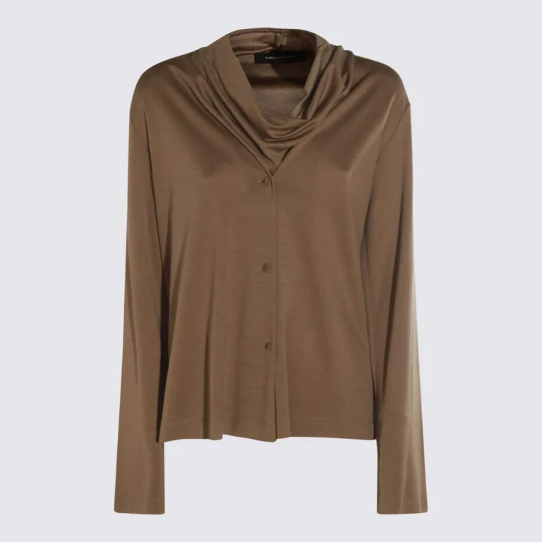 Homme Plissé Issey Miyake Brown Top