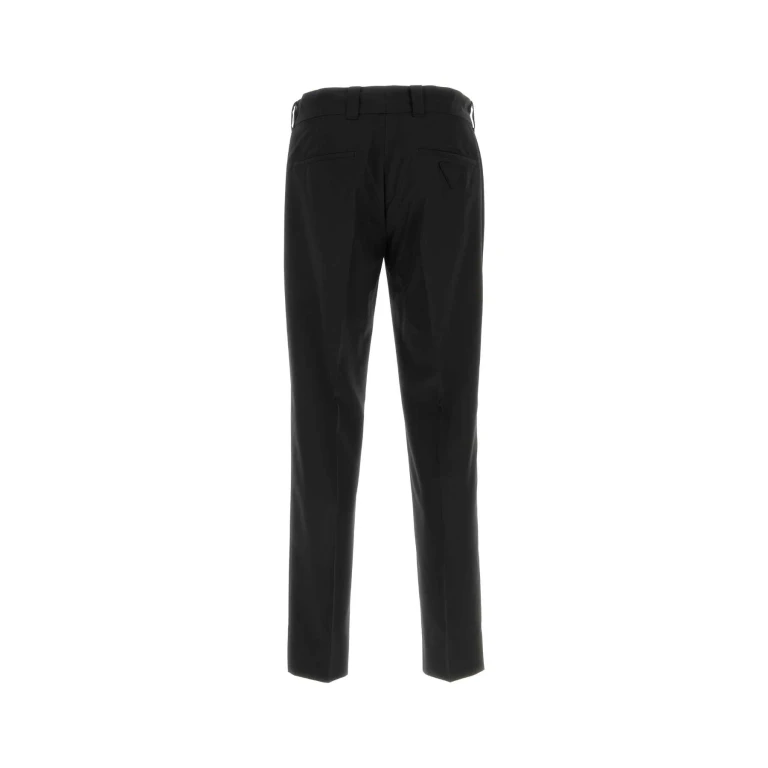 Prada Black Wool Blend Pant