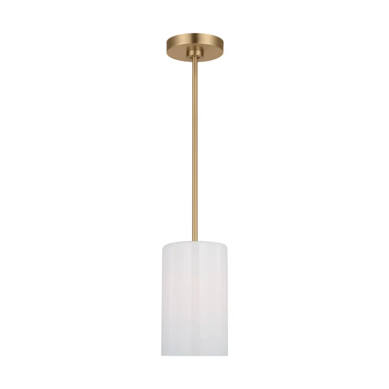 Satin Bronze Mini Pendant from the Rhett Collection