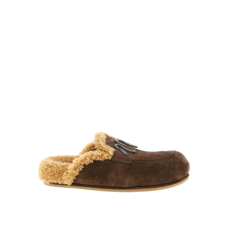 Rene Caovilla Mules - Marron