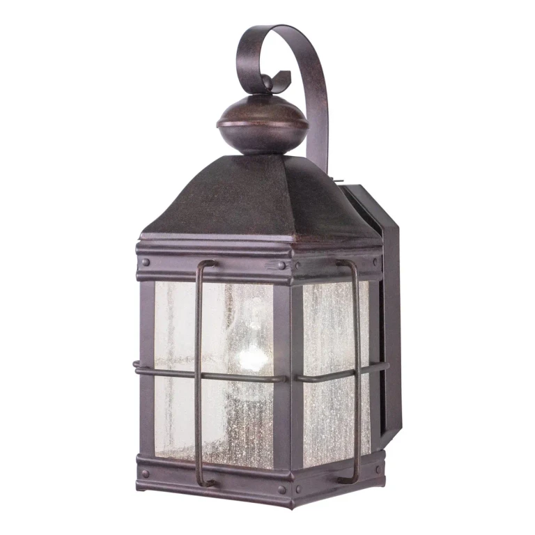 Royal Bronze One Light Outdoor Wall Mount from the Revere Collection
