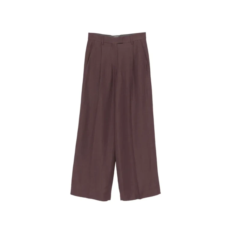 Brunello Cucinelli Pleated Wide-leg Trousers