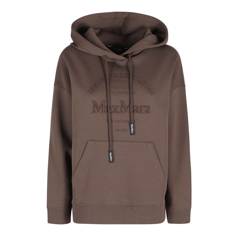 S Max Mara Andrea Brown Felpa - Women