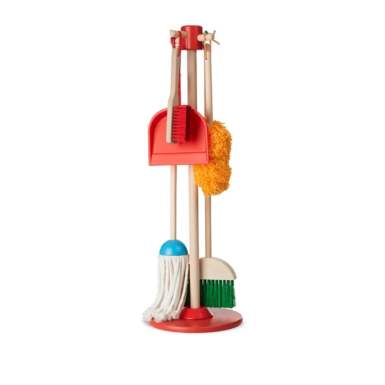 Melissa & Doug Dust! Sweep! Mop! Play Set - Ages 3+