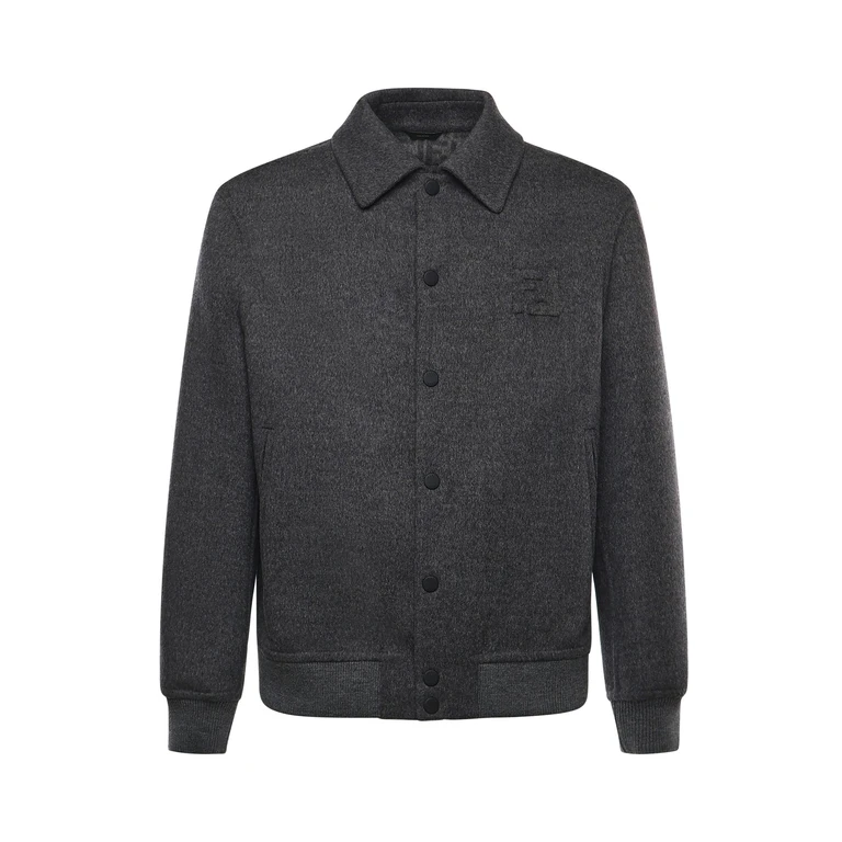Fendi Sweaters Grey Virgin Wool - Men