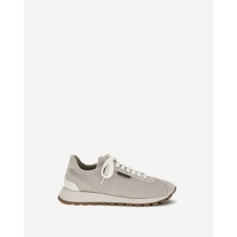 ブルネロ クチネリ レディース モニーレ装飾スニーカー サイズ41