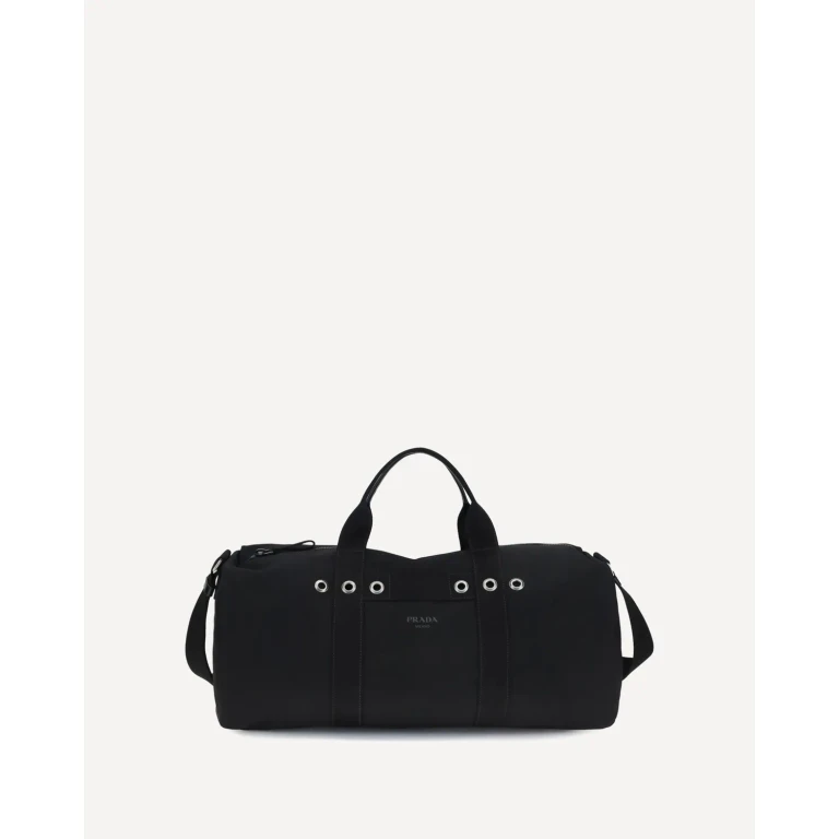 PRADA Canvas Travel Bag Male UNI
