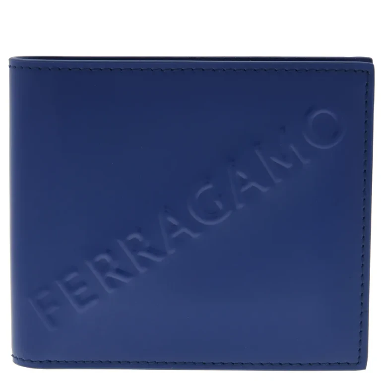 Ferragamo Embossed Logo Leather Wallet