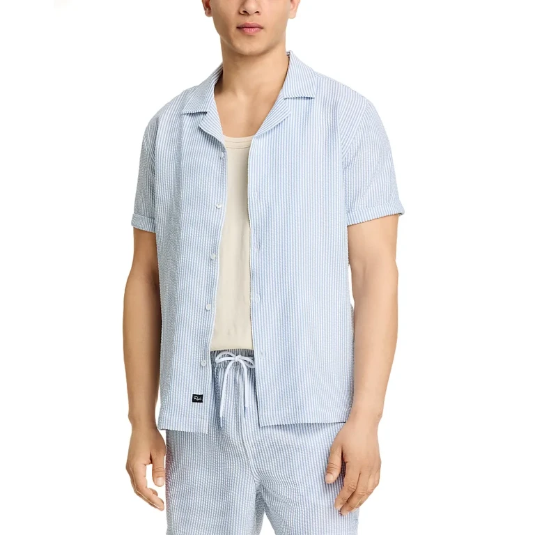 Rails Amalfi Seersucker Short Sleeve Shirt