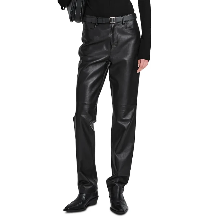 Proenza Schouler White Label Maxine Lightweight Leather Pants