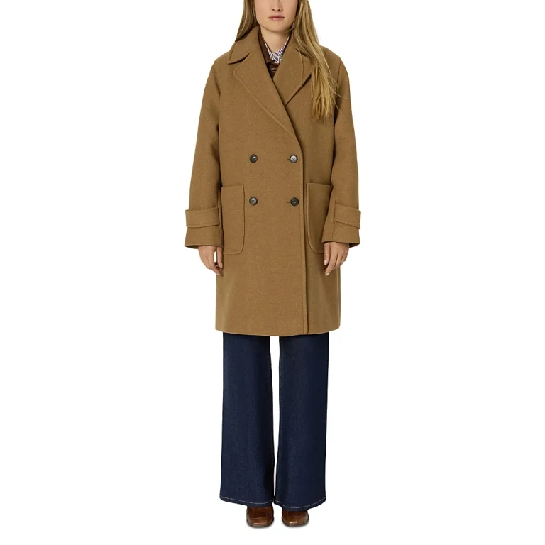 Gerard Darel Meriem Double Breasted Coat